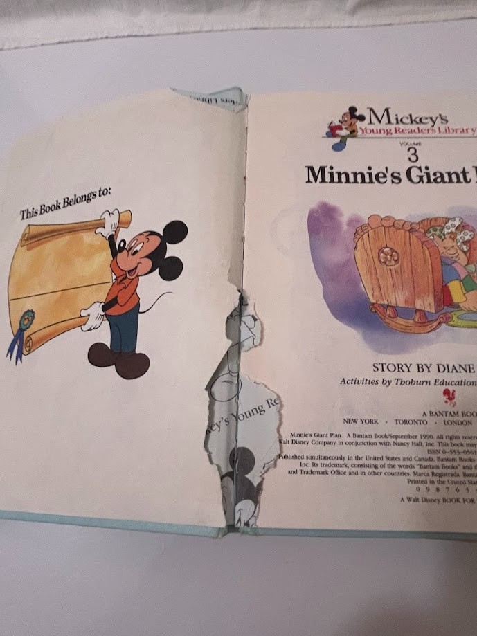 Vintage 1983 Walt Disney Fun To Learn Library Books Lot 1-14 Set