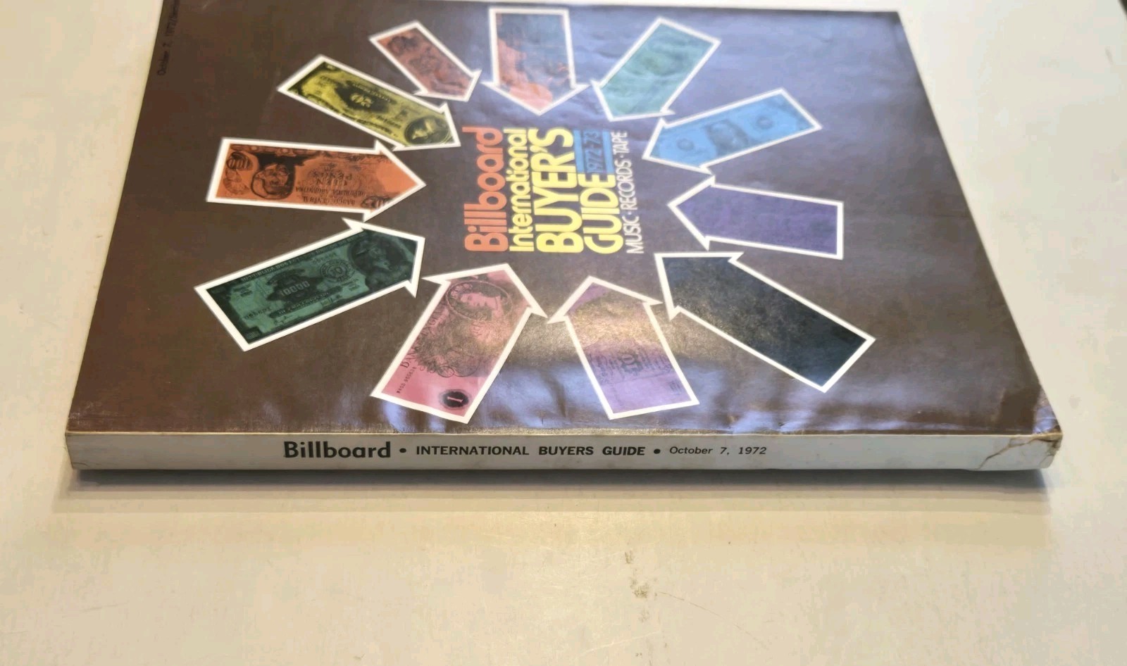 1972/73 Billboard Publications International Buyers Guide Music Records