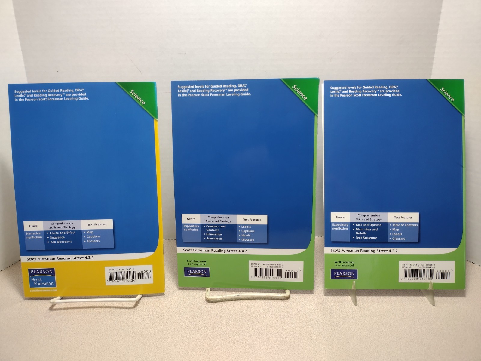 Scott Foresman Reading Street Grade 4 Lot of 22 Science, Social Studies, Reading