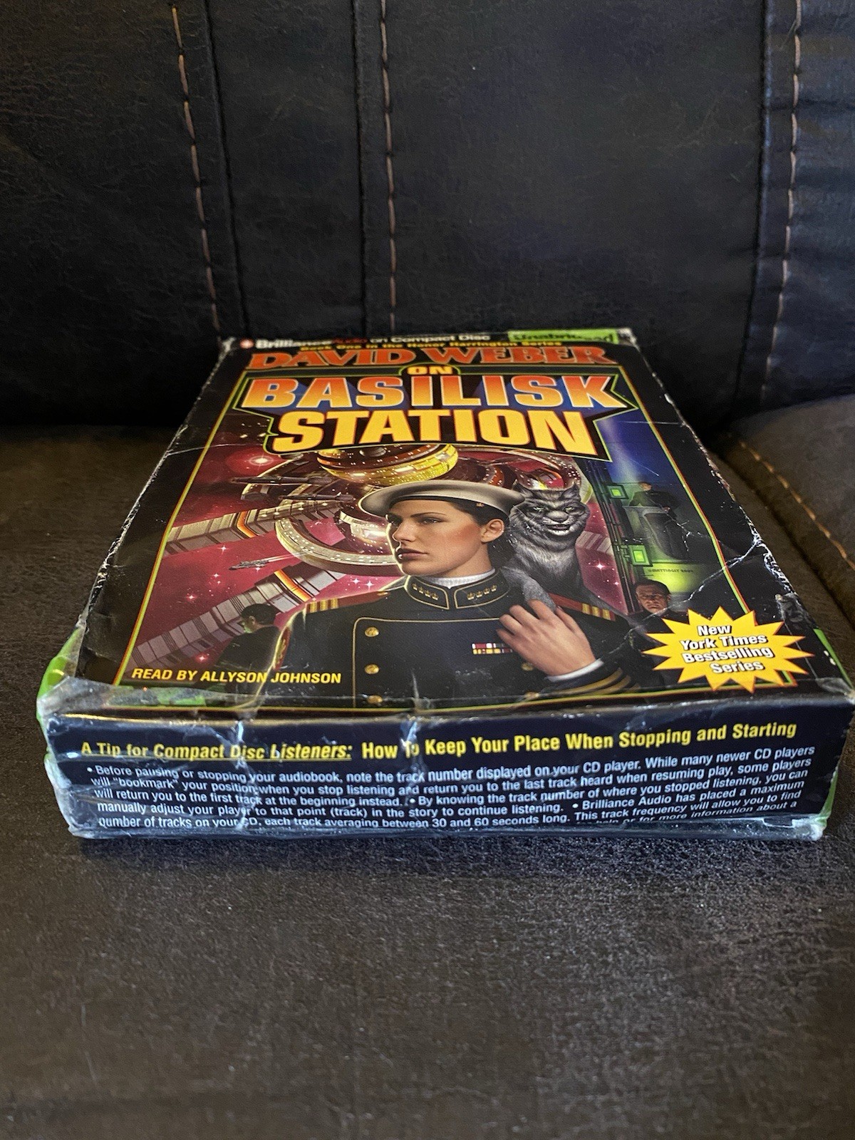 On Basilisk Station 01 Honor Harrington David Weber Audio Book Open Box 13 CDs