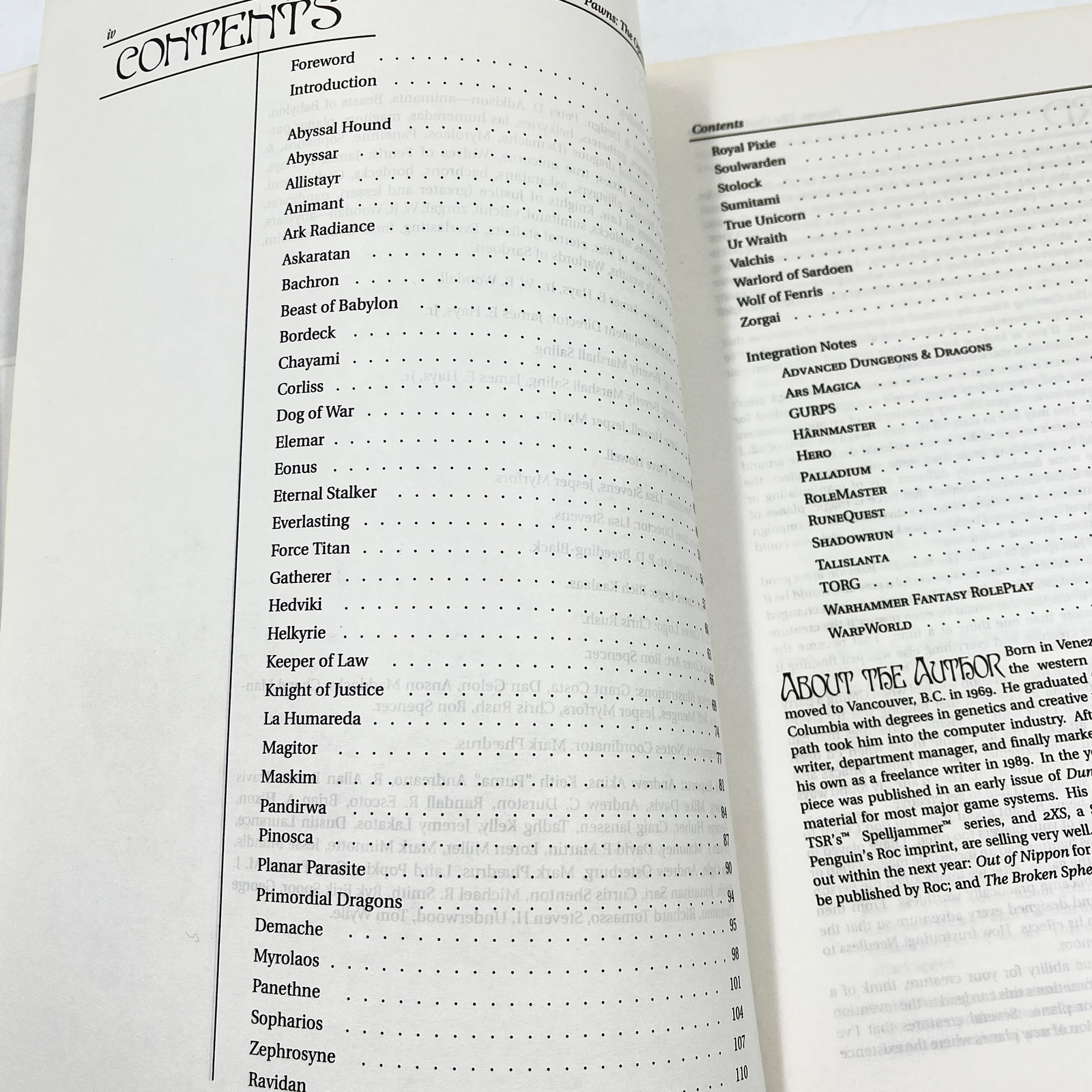 Wizards of the Coast The Primal Order – Pawns, The Opening Move Roleplay Book