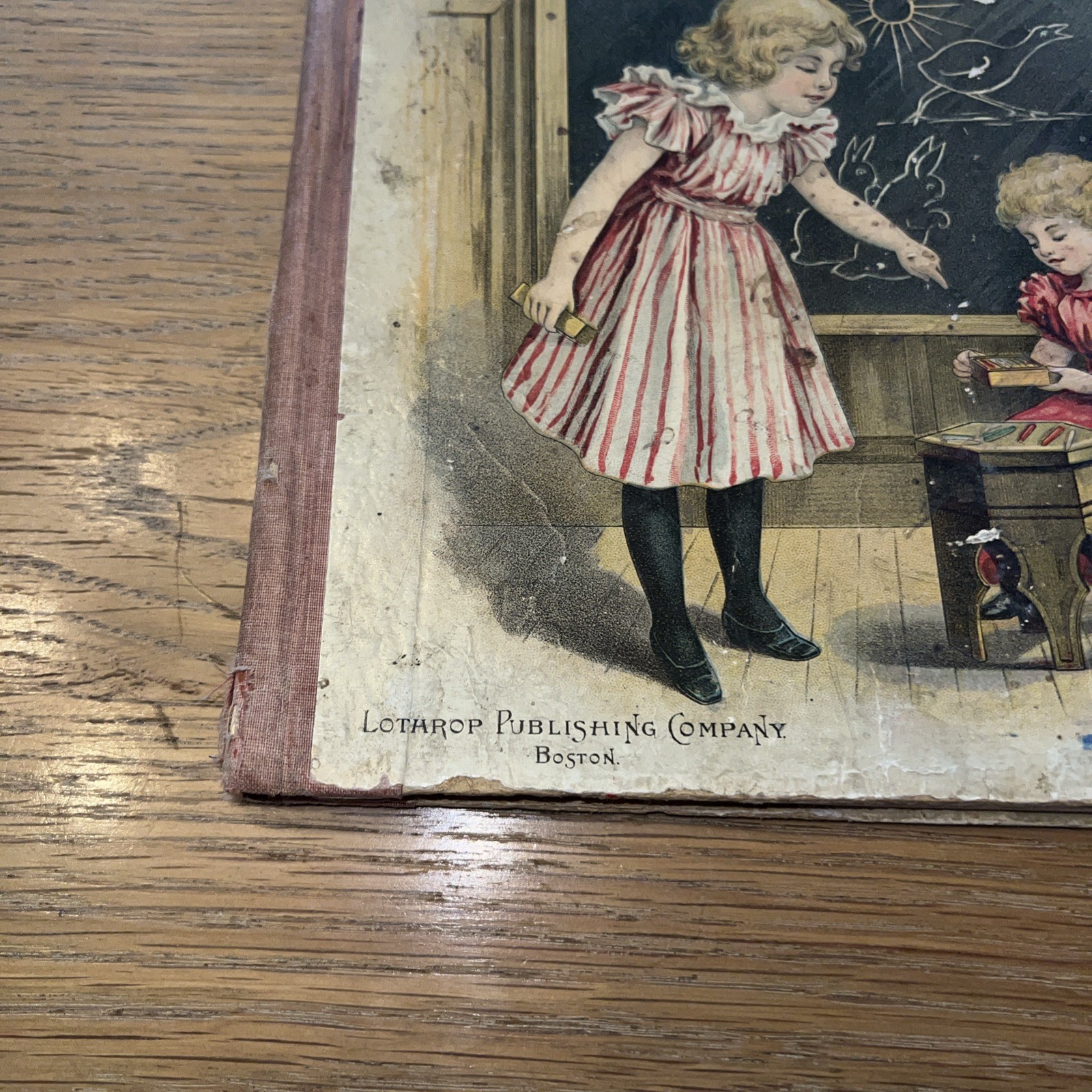 Antique Pen and Pencil for Kindergarten and Nursery Hardcover Book 1897