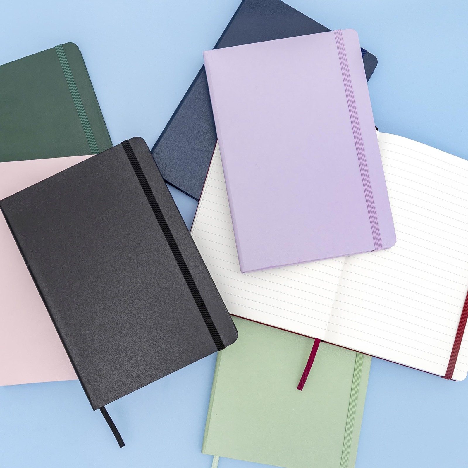 Lined Journal Notebook, Hardcover Journal for Women & Men, 160 Pages, 5.6 in …
