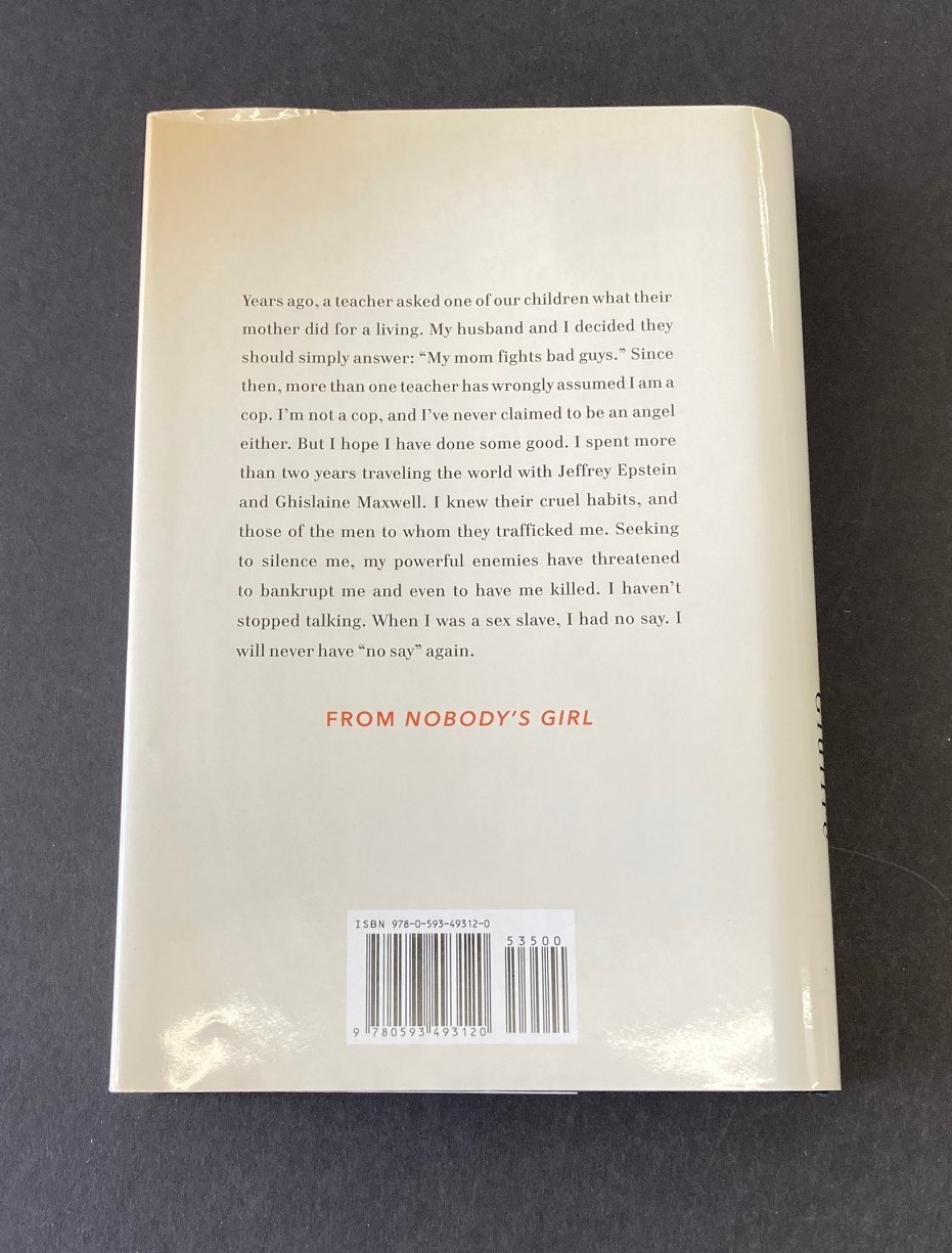 Nobody’s Girl by Virginia Roberts Giuffre (2025)