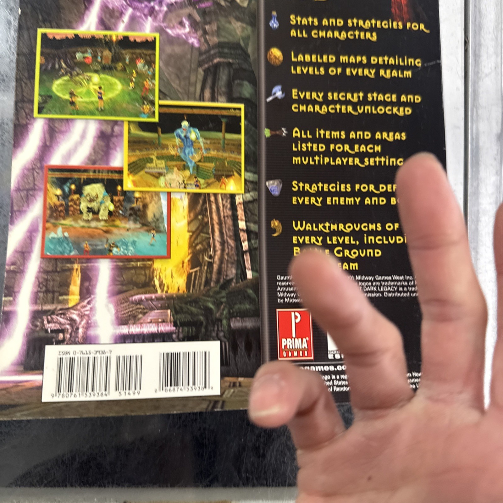 GAUNTLET: DARK LEGACY (CONSOLE) (PRIMA’S OFFICIAL STRATEGY By Jason Young