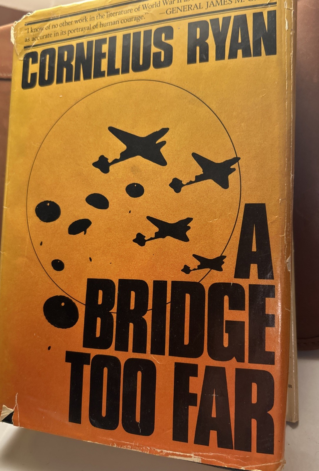A Bridge Too Far Cornelius Ryan First Edition 1st Print Hardcover WWII HC DJ