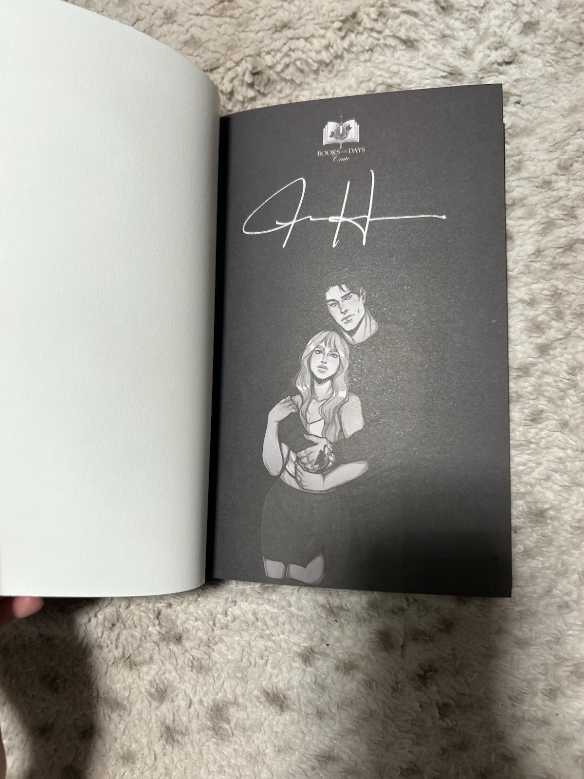 Books for Days Crate Jescie Hall – Hawke & Kid Special Editions HAND Signed