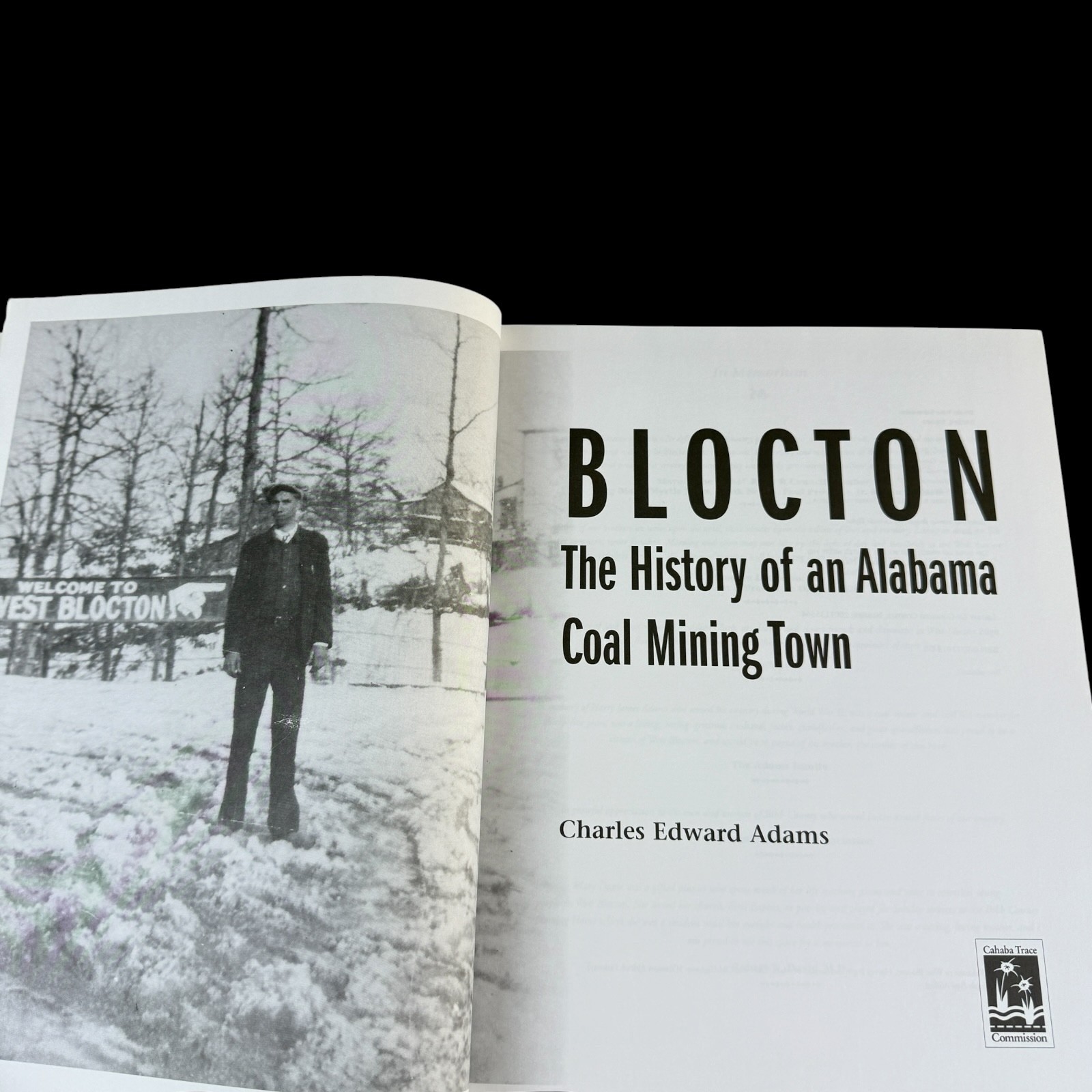 Blocton History of an Alabama Coal Mining Town Charles Edwards Adams Hardcover