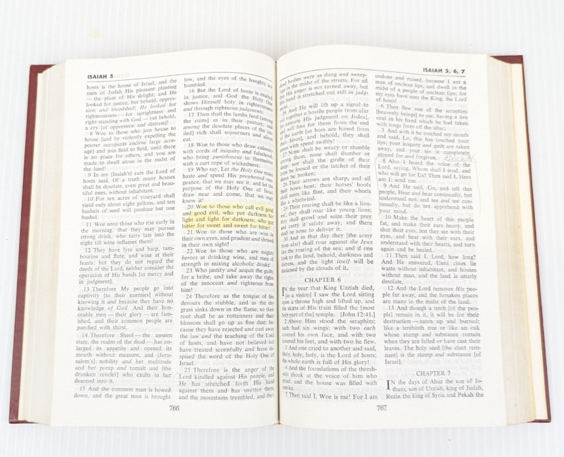 The Amplified Bible Old and New Testament Zondervan 1984