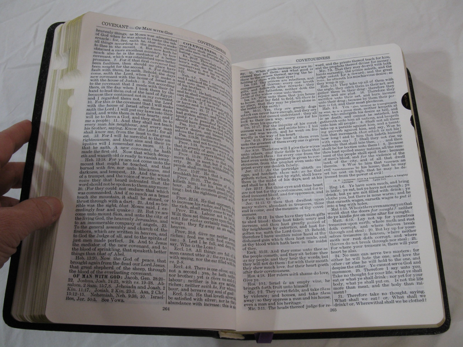 Naves Topical Bible 1962 Digest Of Holy Scriptures Thumb Indexed Vintage
