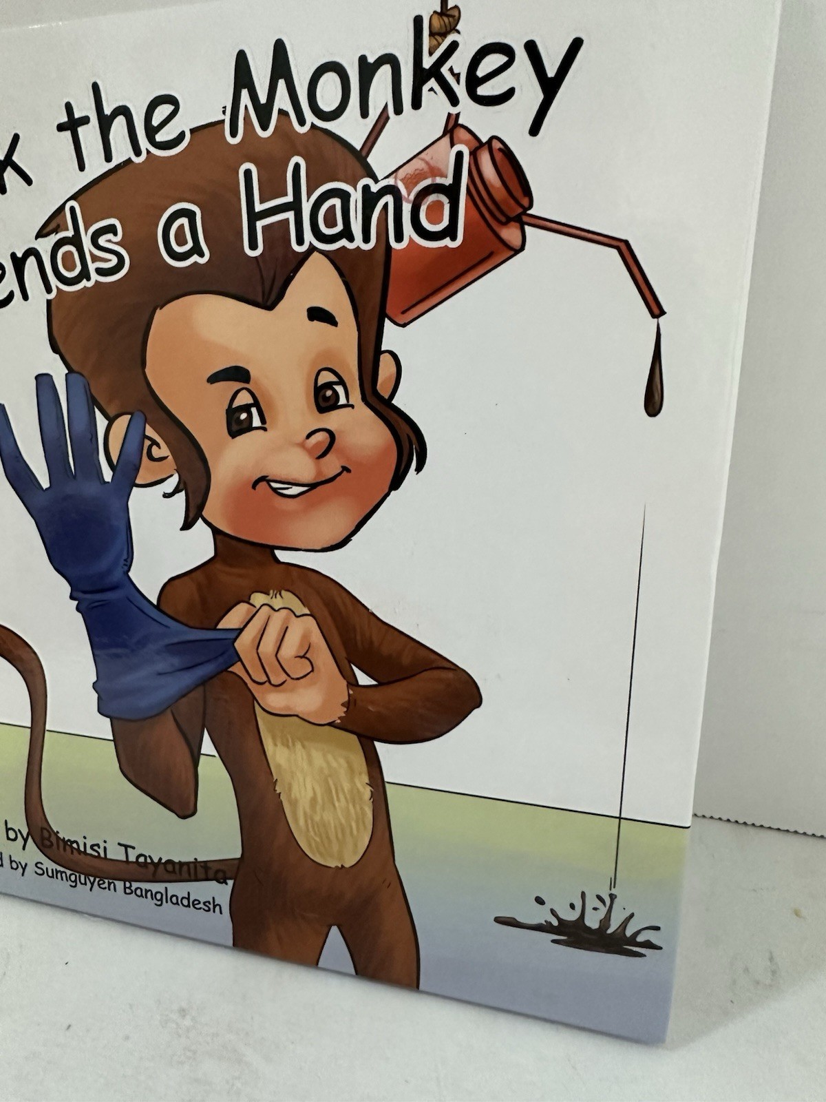 Spank the Monkey Lends a Hand – Hard Cover 2016