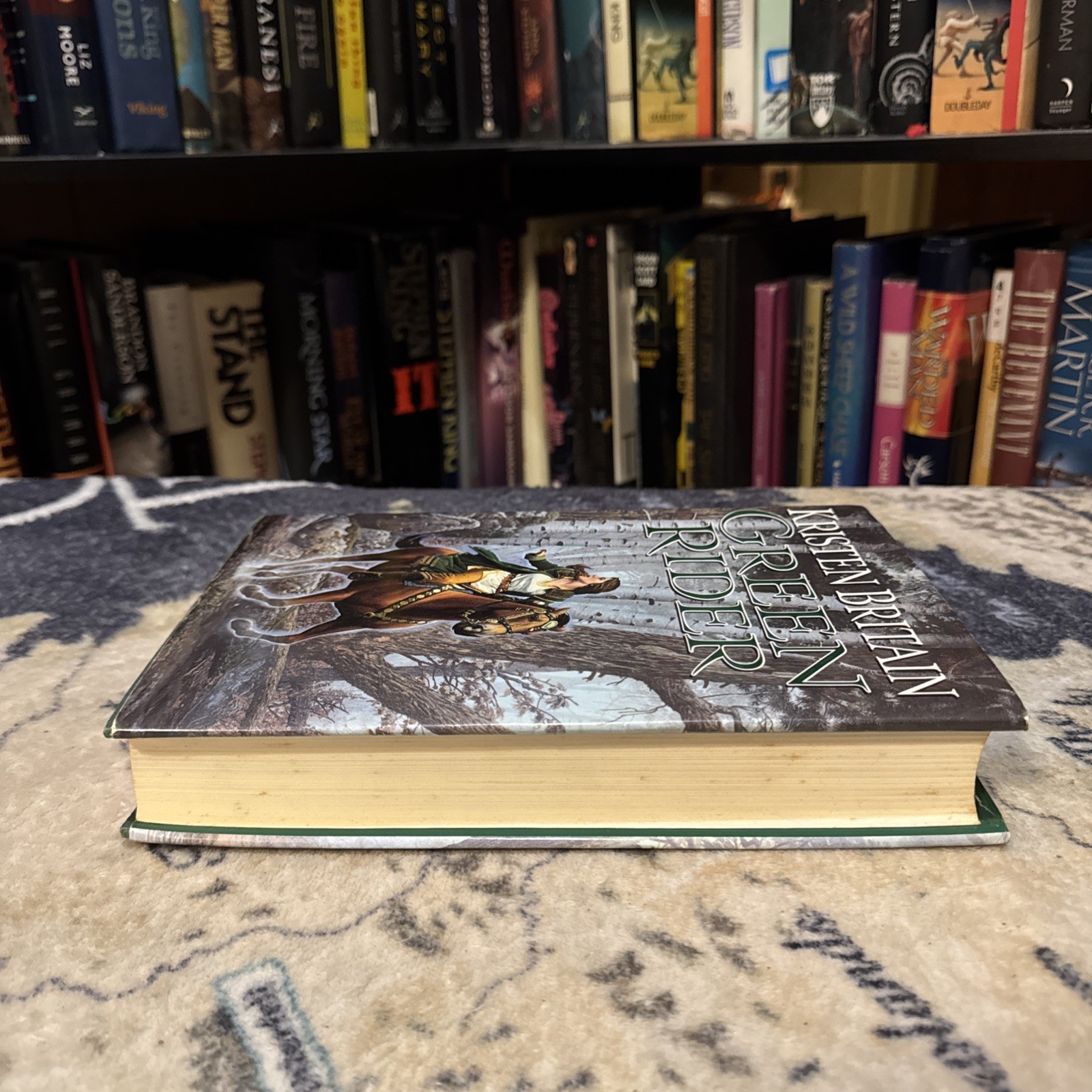 Green Rider by Kristen Britain (1998, Hardcover) First Edition/Print, 1st/1st VG