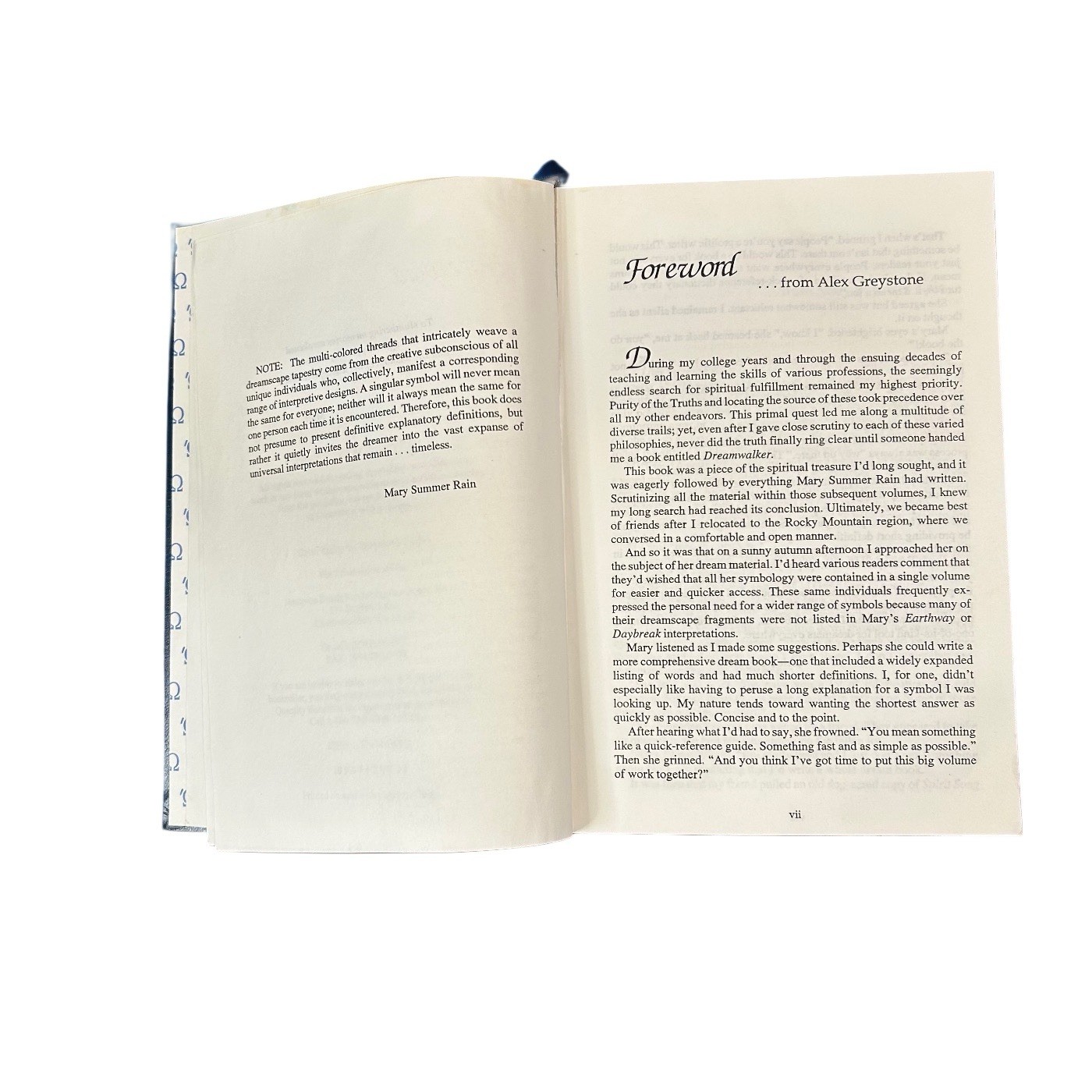 Mary Summer Rain on Dreams: A Quick-Reference Guide 14,500 Dream Symbols