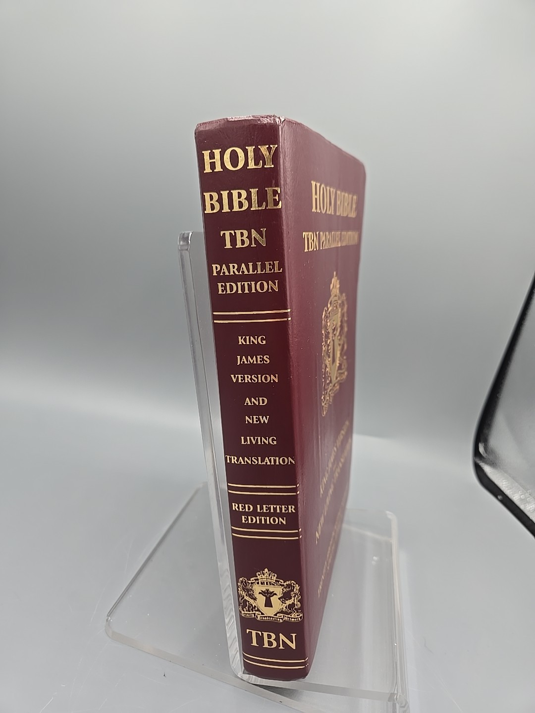Holy Bible TBN Parallel Edition King James Version and New Living Translation