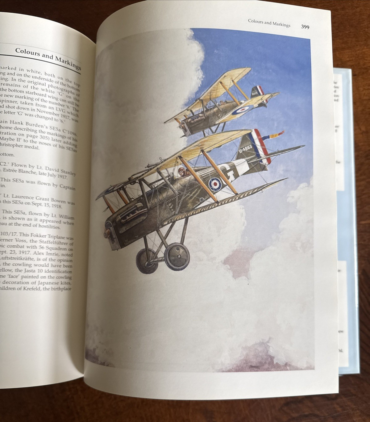 56 Squadron History High in the Empty Blue Rfc Raf WWI Alex Revell 1995 MINT