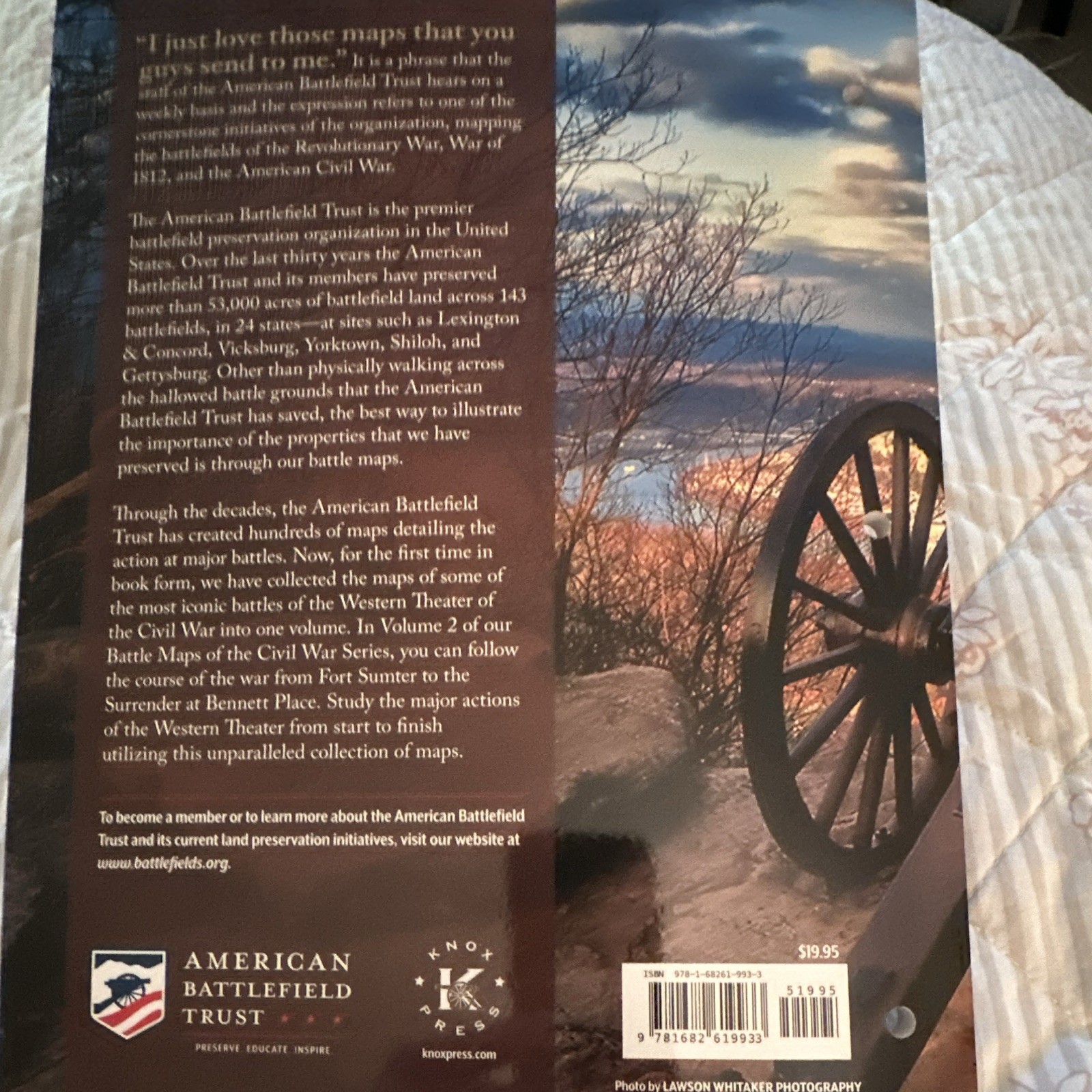 American Battlefield Trust Battle Maps Civil War Western Theater 2021 TP Vol 2