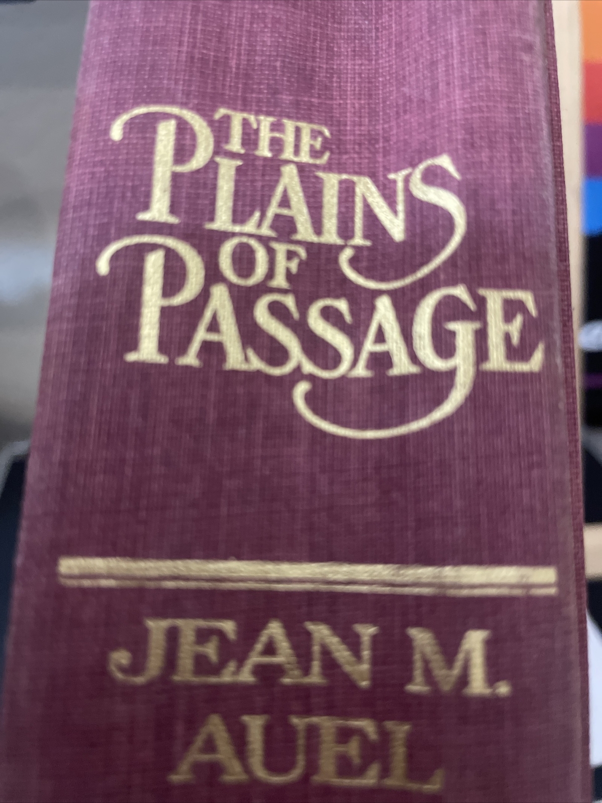Earth’s Children Ser.: The Plains of Passage by Jean M. Auel (1990, Hardcover)