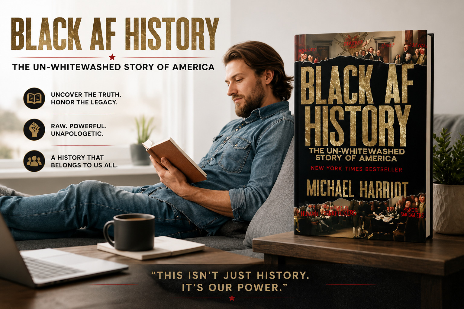 Black af History by michael harriot paperback English book