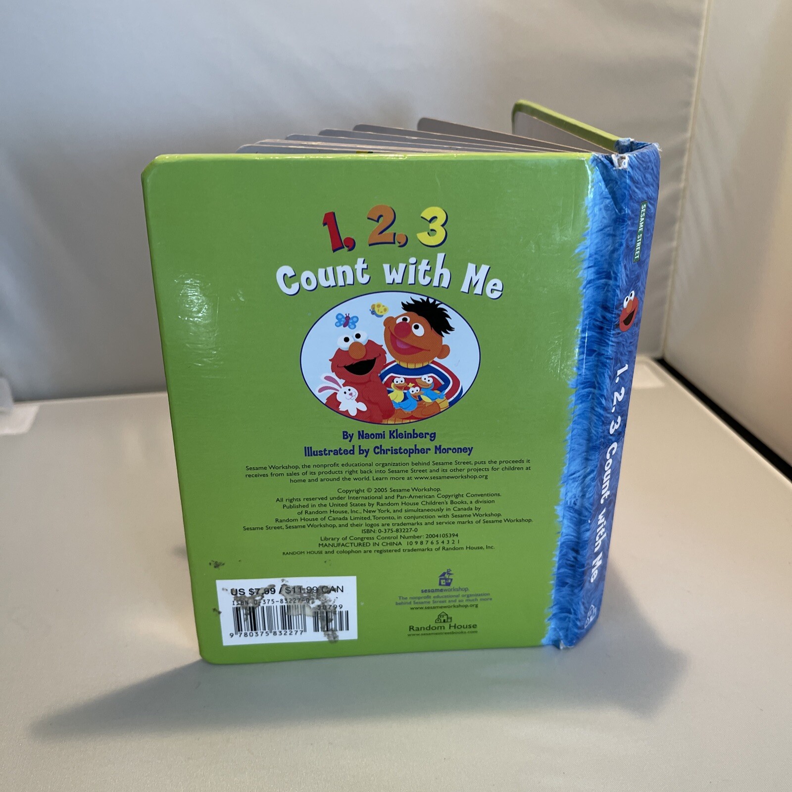 1, 2, 3 Count with Me (Sesame Street) by Naomi Kleinberg (2005, Children’s Board