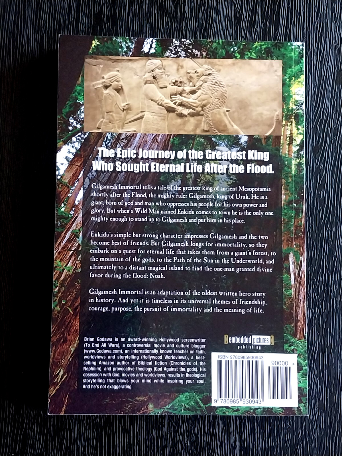 GILGAMESH IMMORTAL CHRONICLES OF THE NEPHILIM BRIAN GODAWA BOOK BRAND NEW