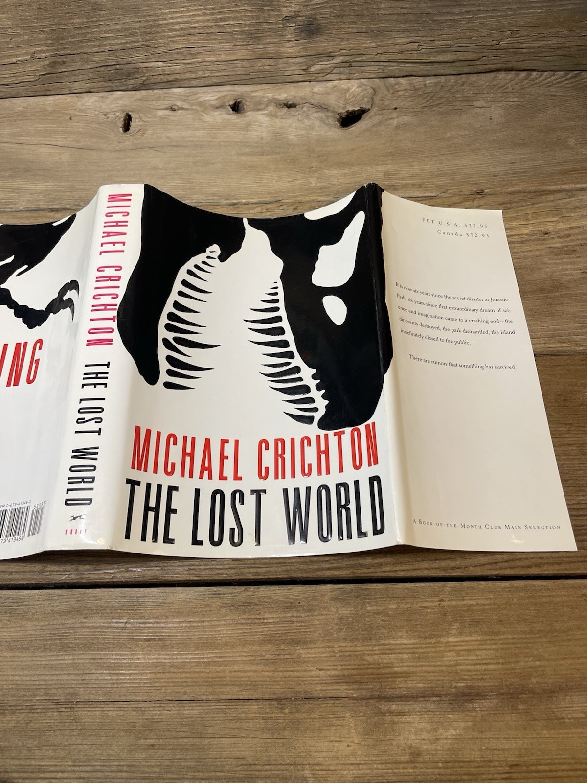 The Lost World ~ Michael Crichton 1st Edition & Printing HC Like New