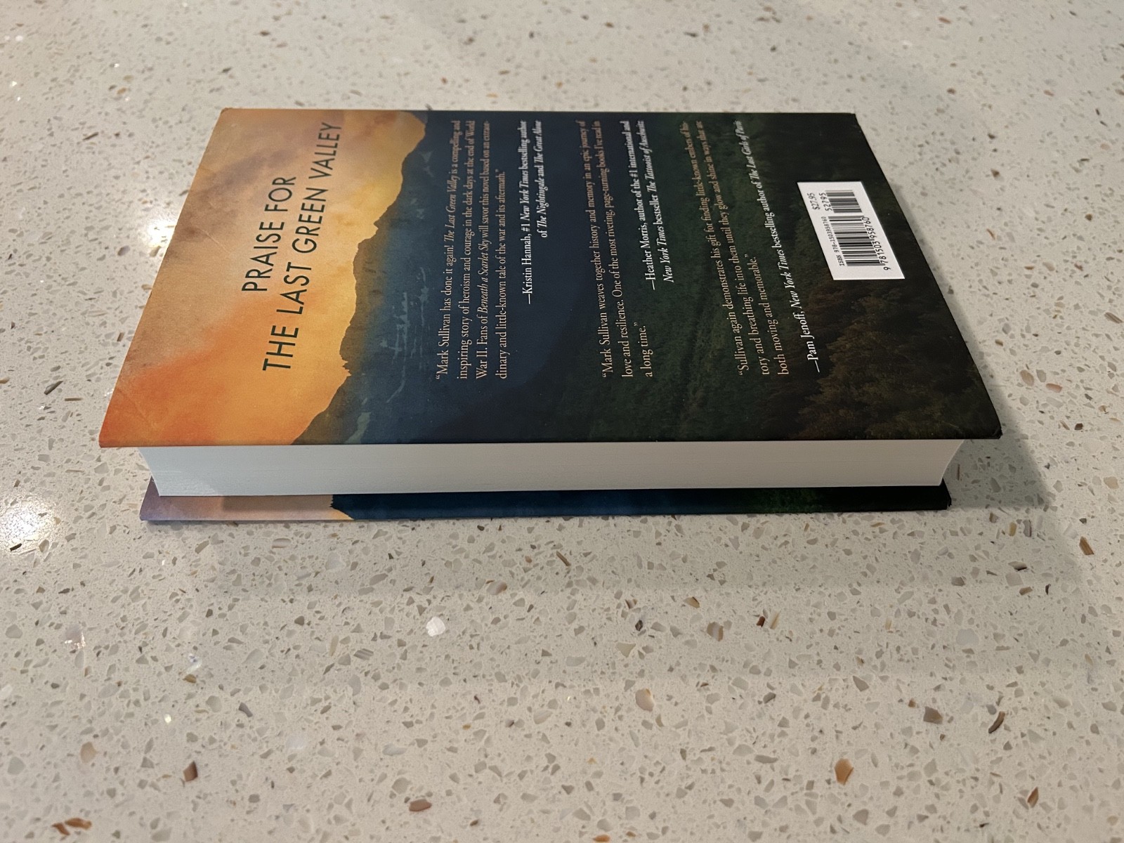 The Last Green Valley by Mark Sullivan (Hardcover) Brand New