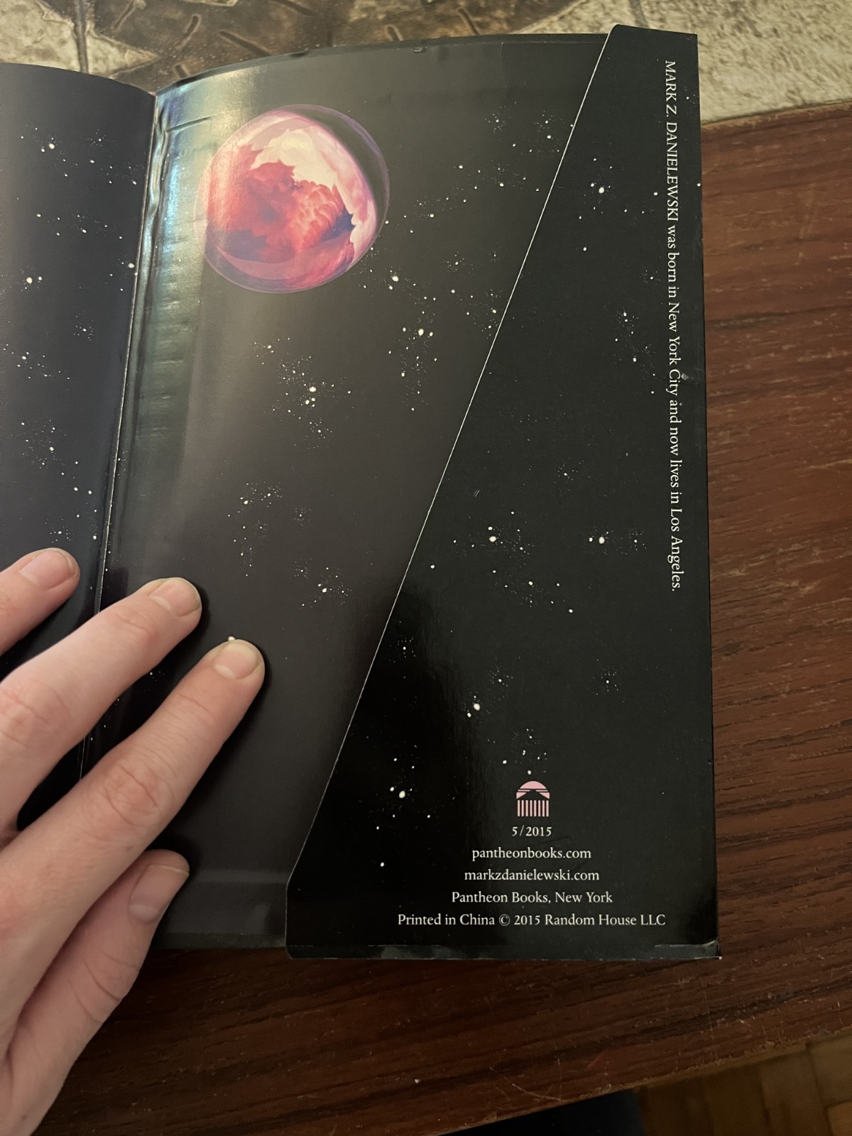 The Familiar by Mark Z Danielewski, Volume 1, First Edition