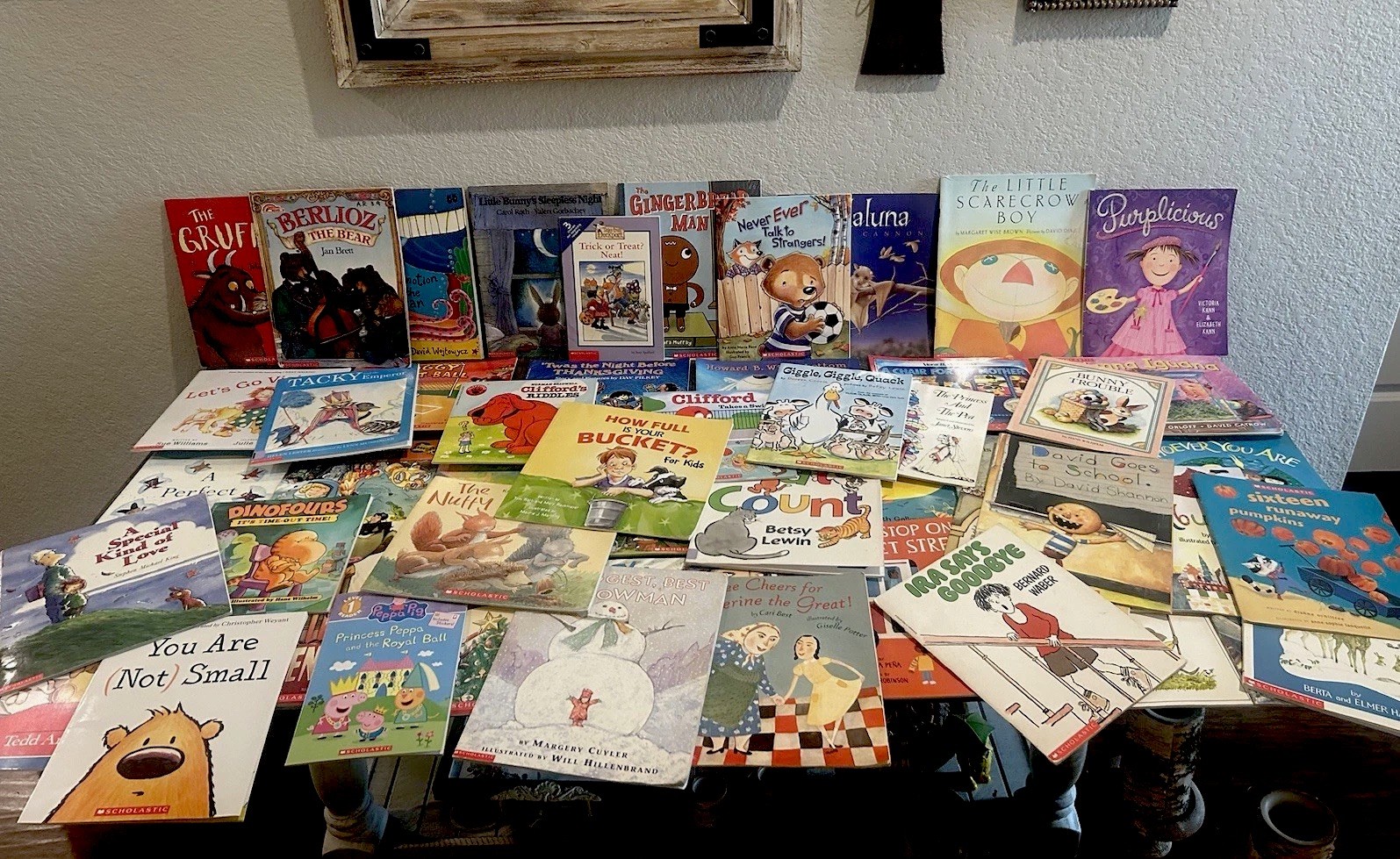 Storytime Lot of 51 Scholastic Children’s Picture Books Early Readers PB