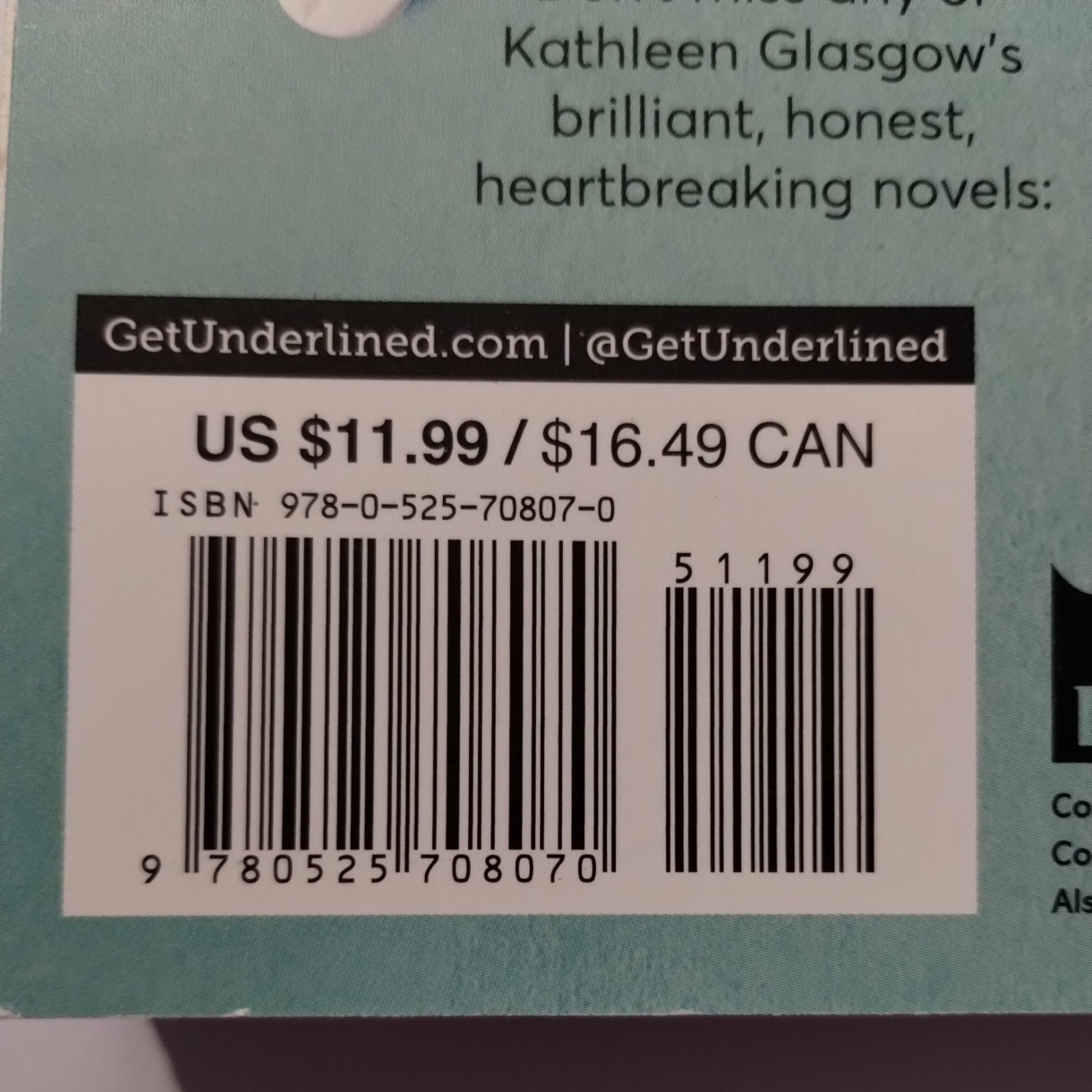 You’d Be Home Now Book – Author Kathleen Glasgow NEW Ready to be yours!