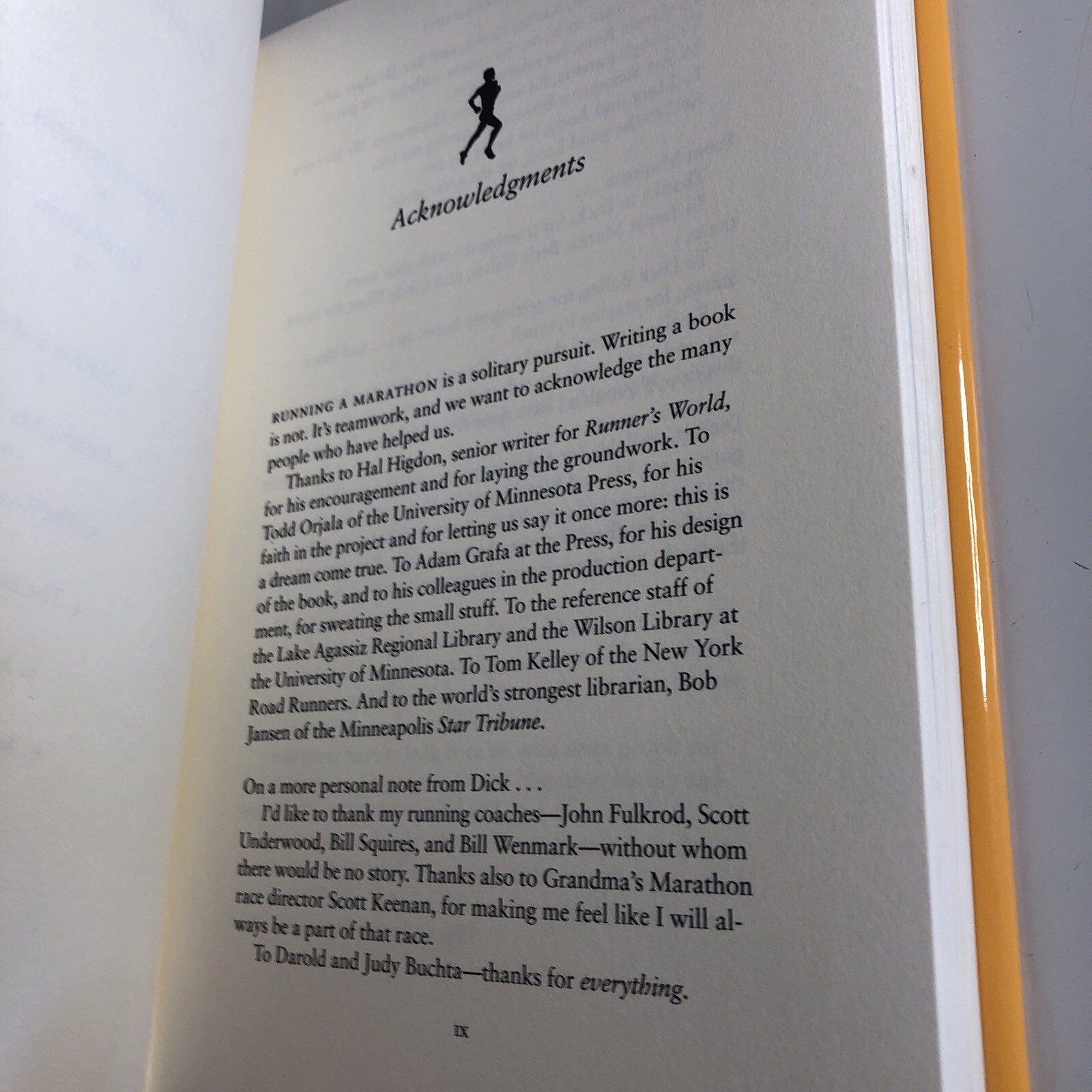 Staying the Course A Runner’s Toughest Race by Dick Beardsley Hardcover Book