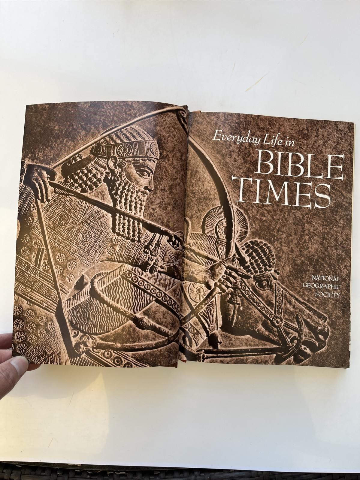 1977 Bible Times The Story Of Man 1 By National Geographic Society Hardcover