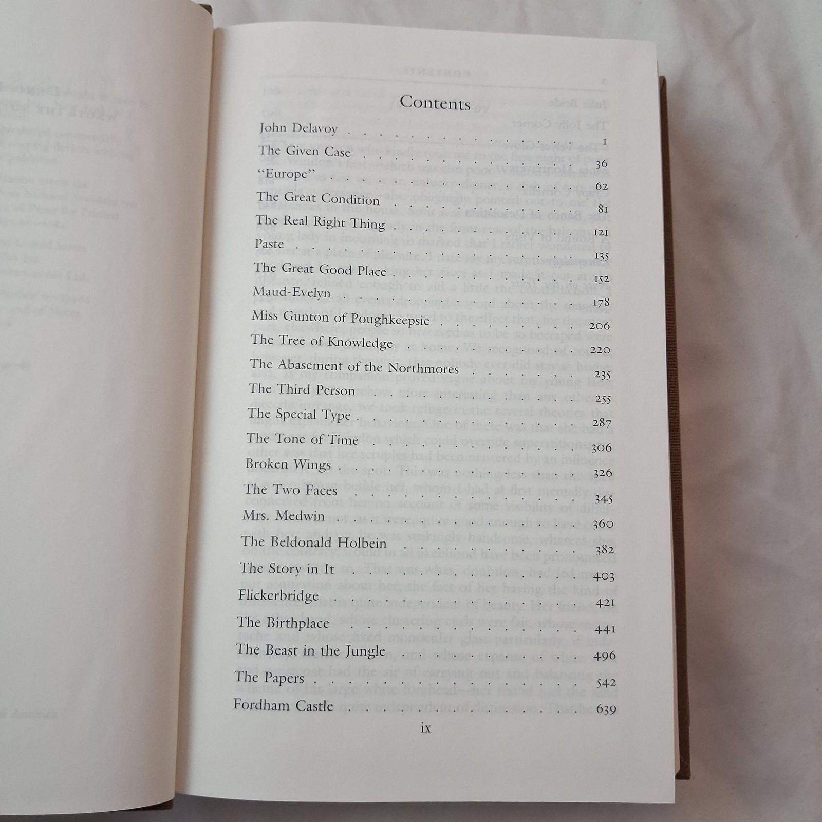 Vintage Henry James Complete Stories 1892-1910 2 Vol Set Library Of America HC