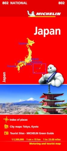 Japan National Map 802: Map (MICHELIN NATIONAL … by Michelin Sheet map, folded