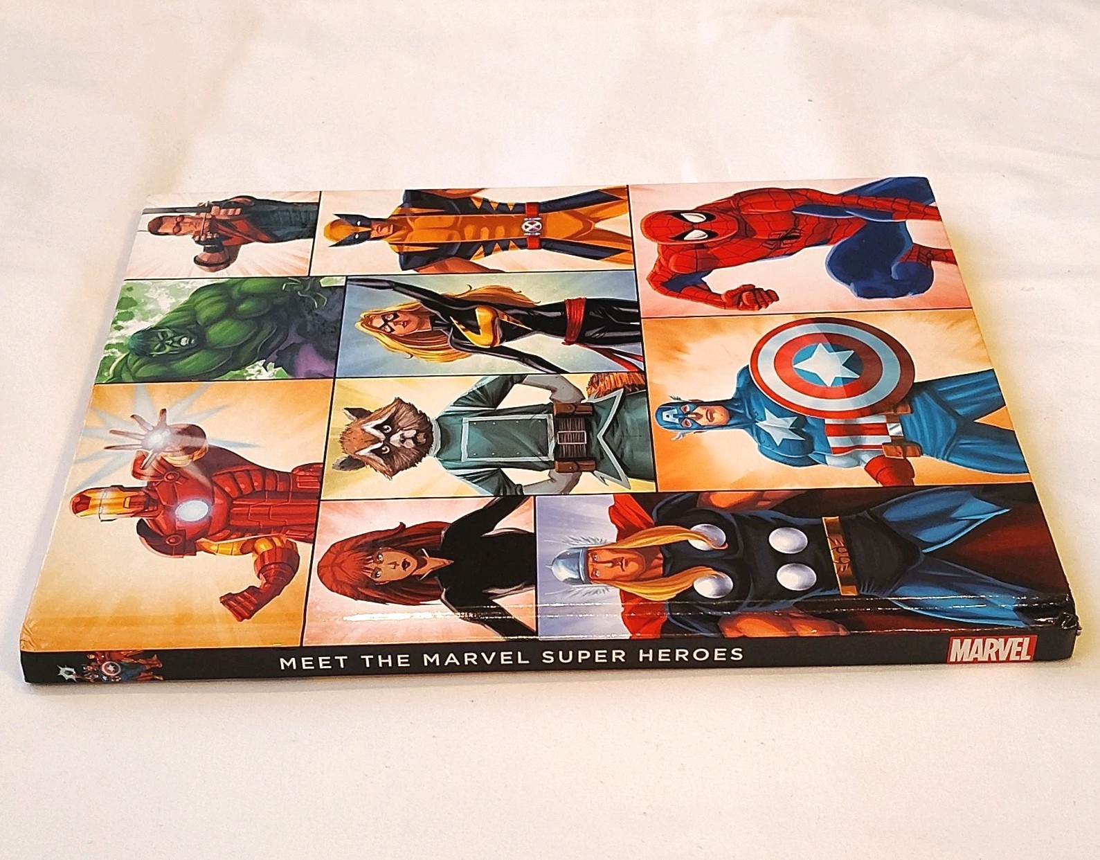 2013 Meet The Marvel Super Heroes 1st Edition Hardcover Book Marvel Press *READ*