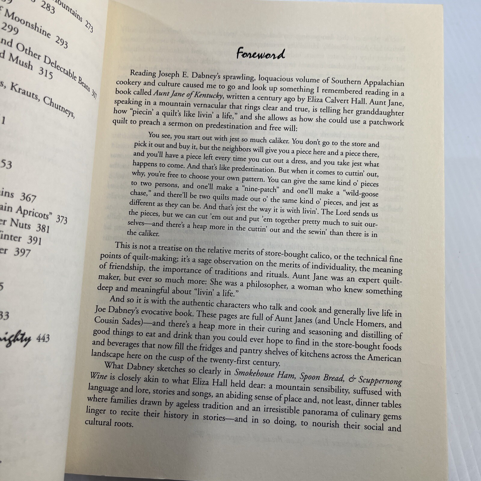 Smokehouse Ham, Spoon Bread & Scuppernong Wine: The Folklore and Art of Southern