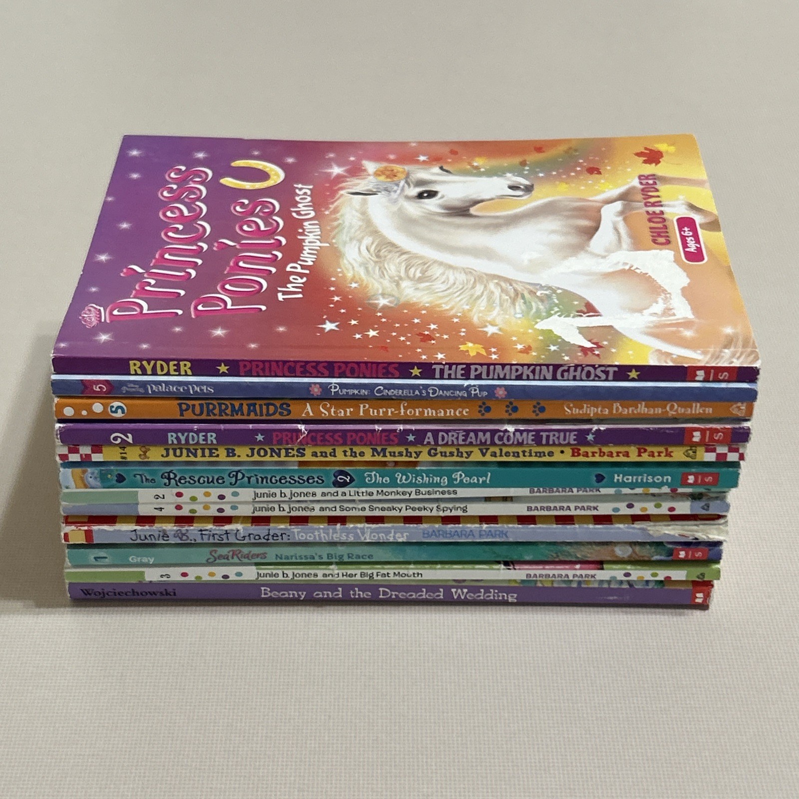 Lot Of 13 Chapter Books Girls Interest Grades 1st-3rd Ages 6-9 J