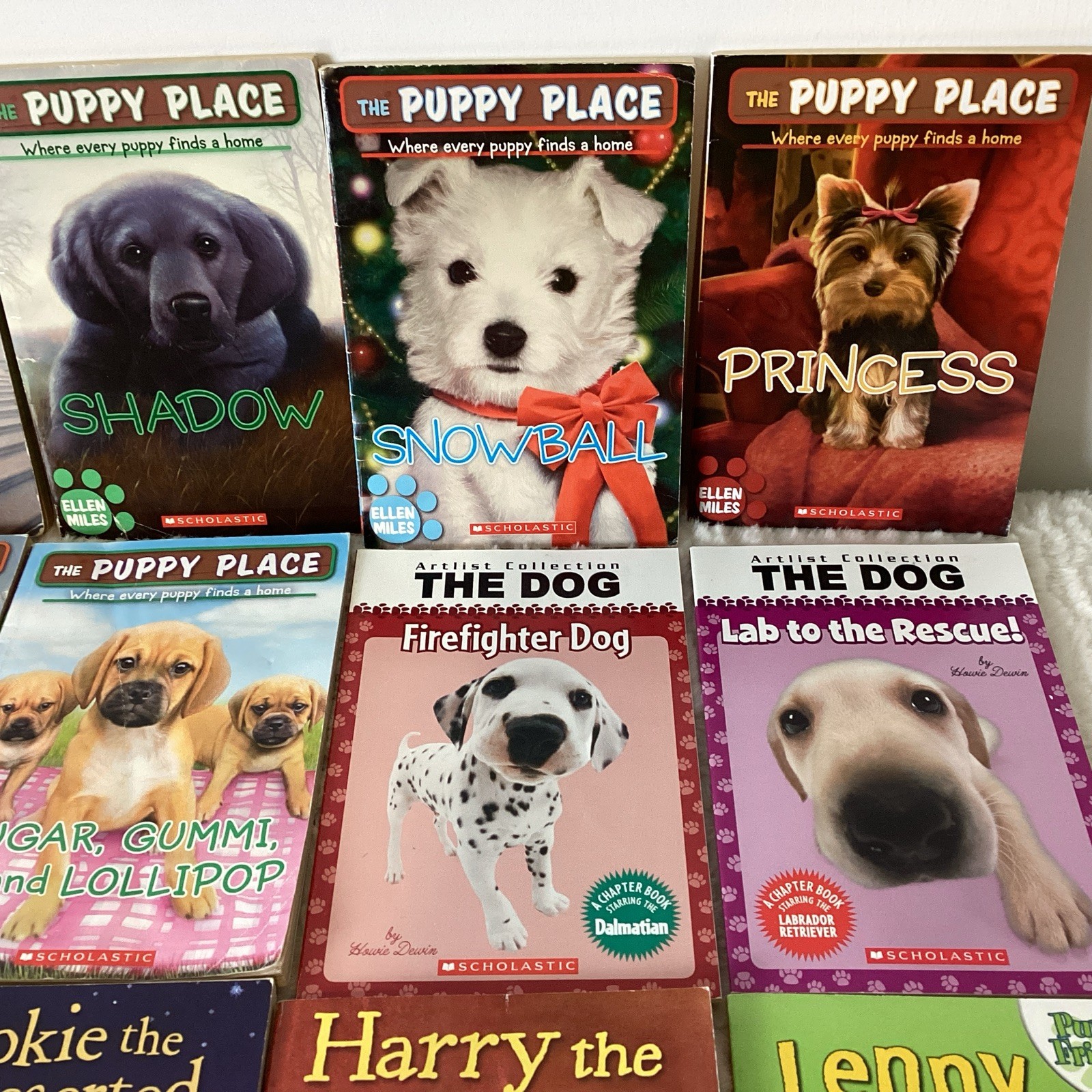 Dog Books Easy Kids Chapter Stories Puppy Place & More Ages 6-9 Lot of 16 + Draw