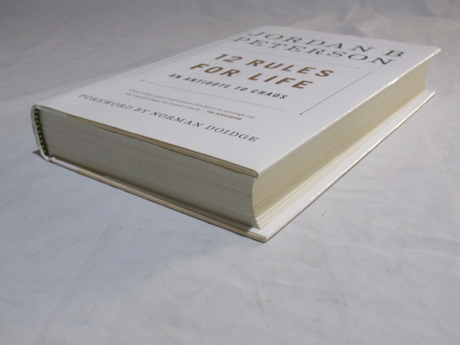 12 Rules for Life An Antidote to Chaos by Jordan B. Peterson 2018 Hardcover