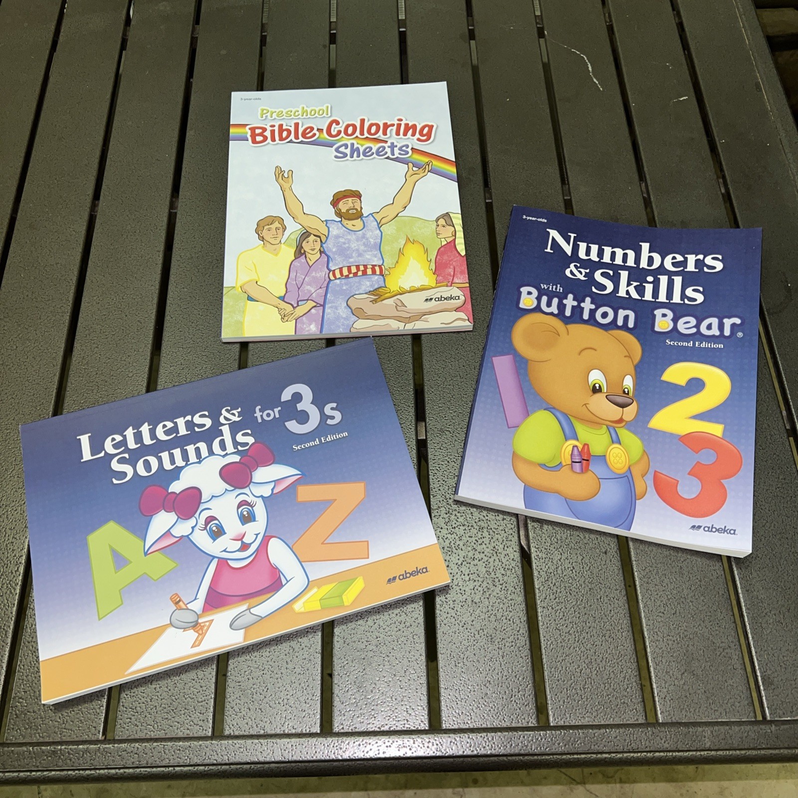 A Beka Book for 3s Curriculum Letters and Sounds Numbers and Skills Bible Color
