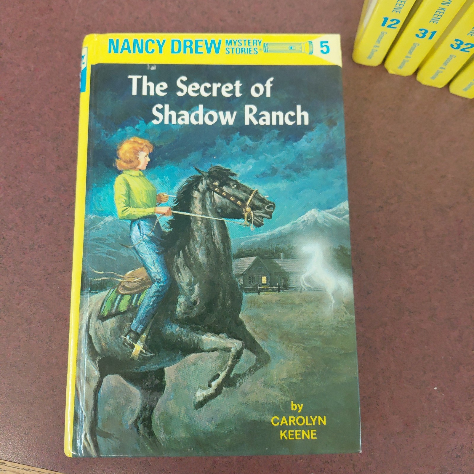 Nancy Drew Mystery Stories Carolyn Keene Set Of 9