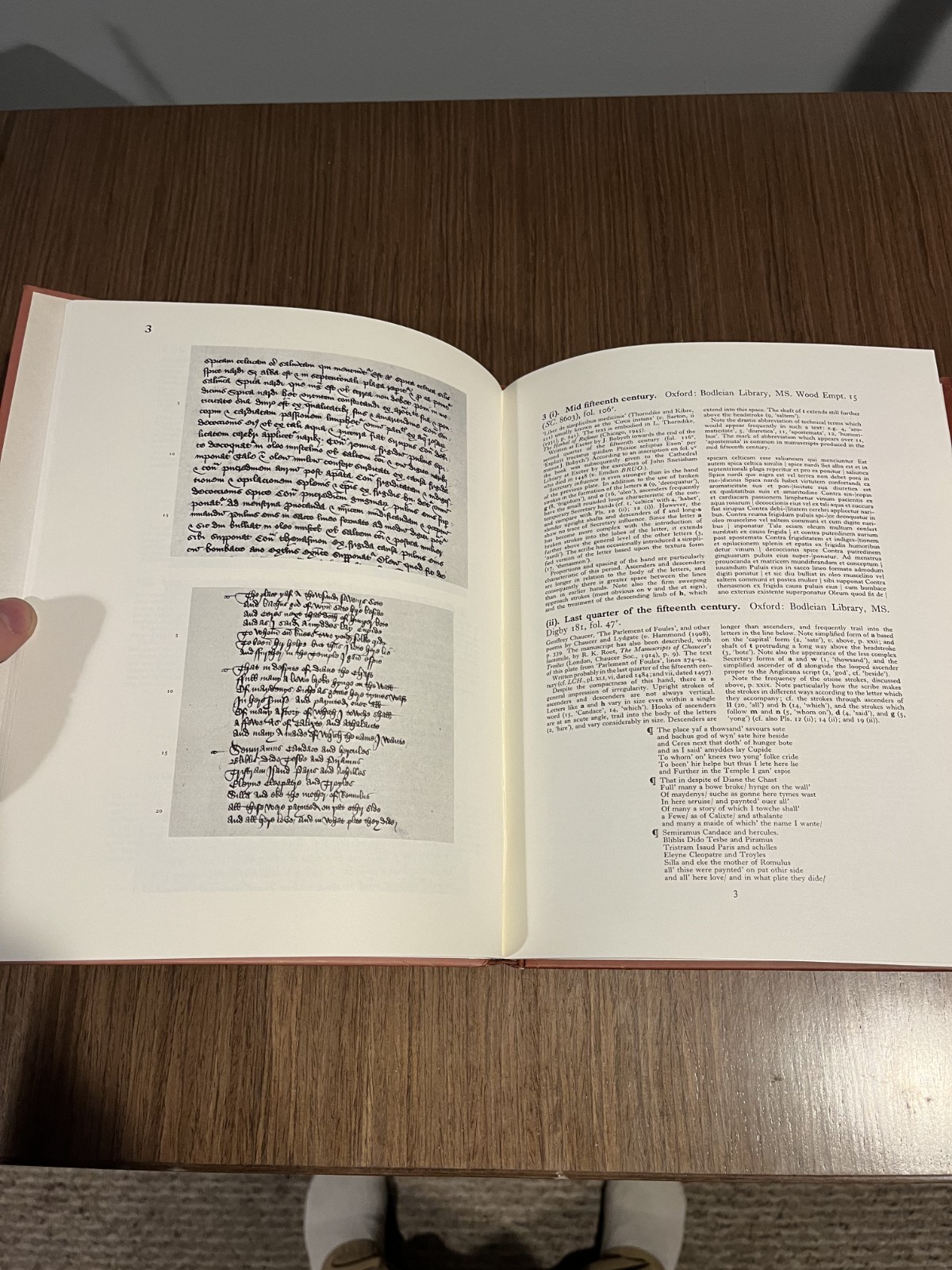 ENGLISH CURSIVE BOOK HANDS, 1250-1500 By M B Parkes – Hardcover