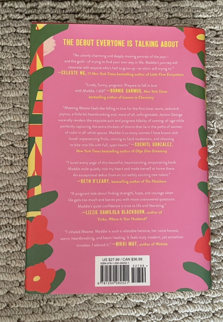 Maame: A Today Show Read With Jenna Bo- Jessica George, hardcover BOTM