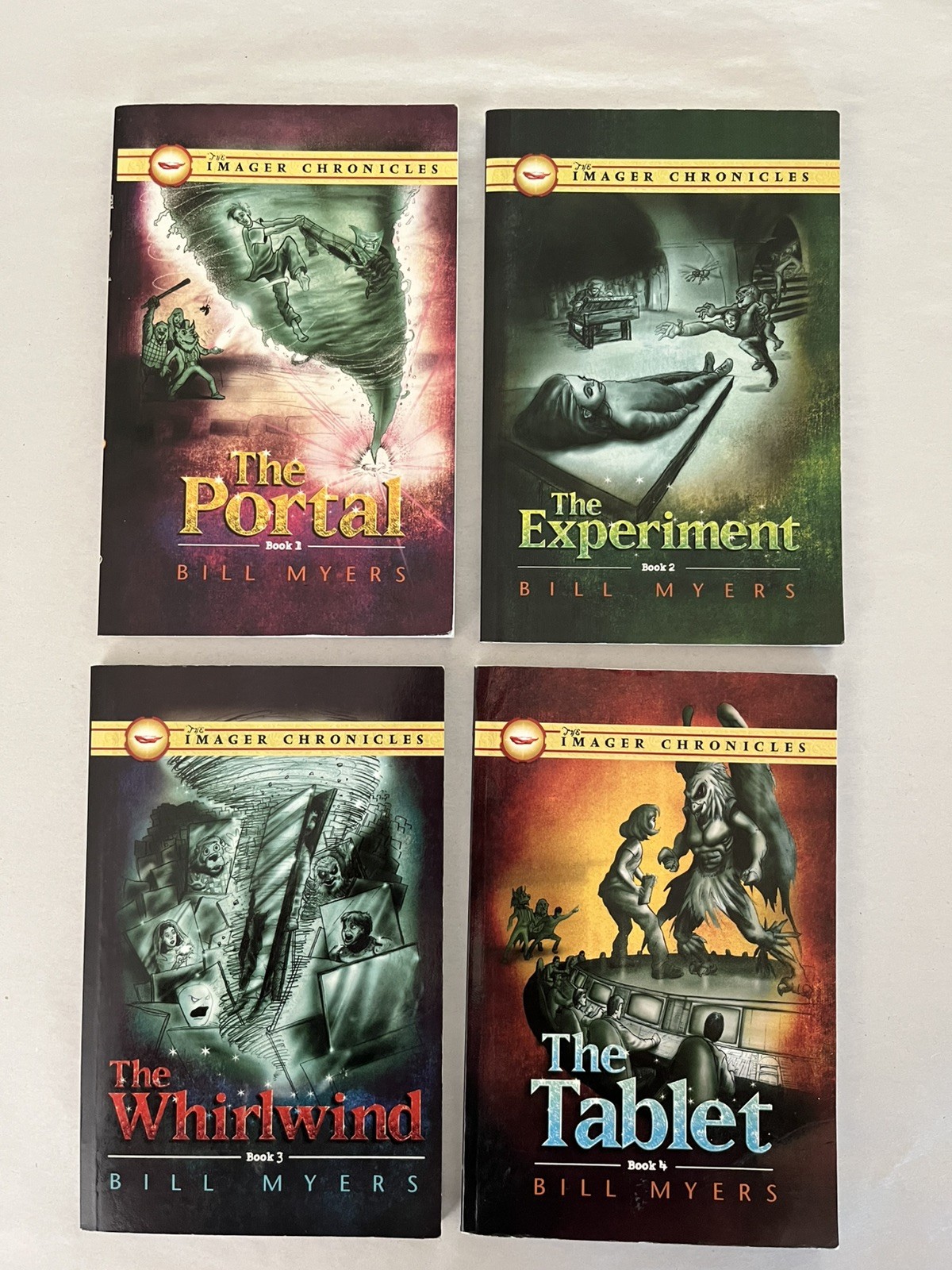 THE IMAGER CHRONICLES By Bill Myers – Books 1-4 – Paperback – VG – Fast Shipping