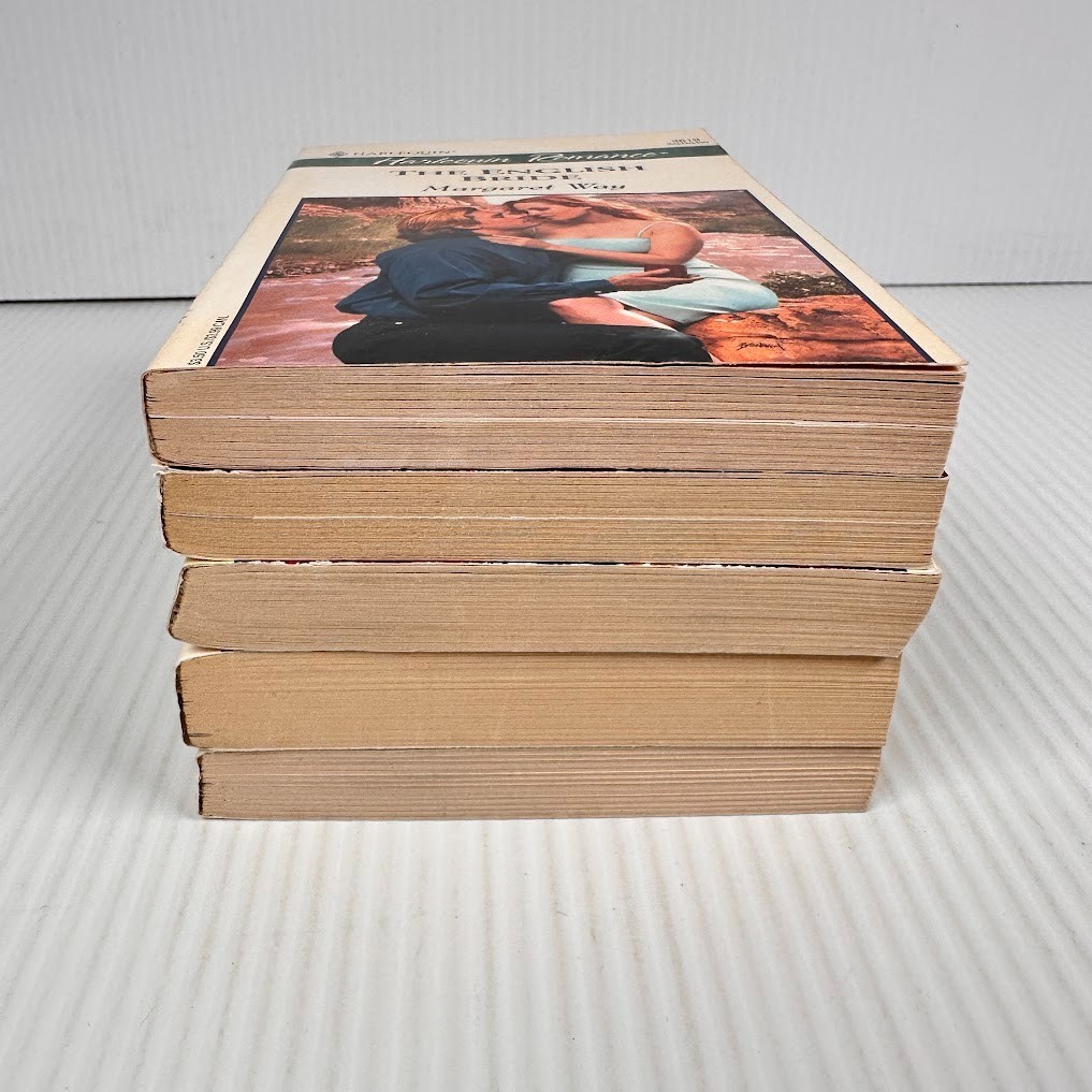 5x Harlequin Romance Paperback Books/Novels – Multiple Titles & Authors