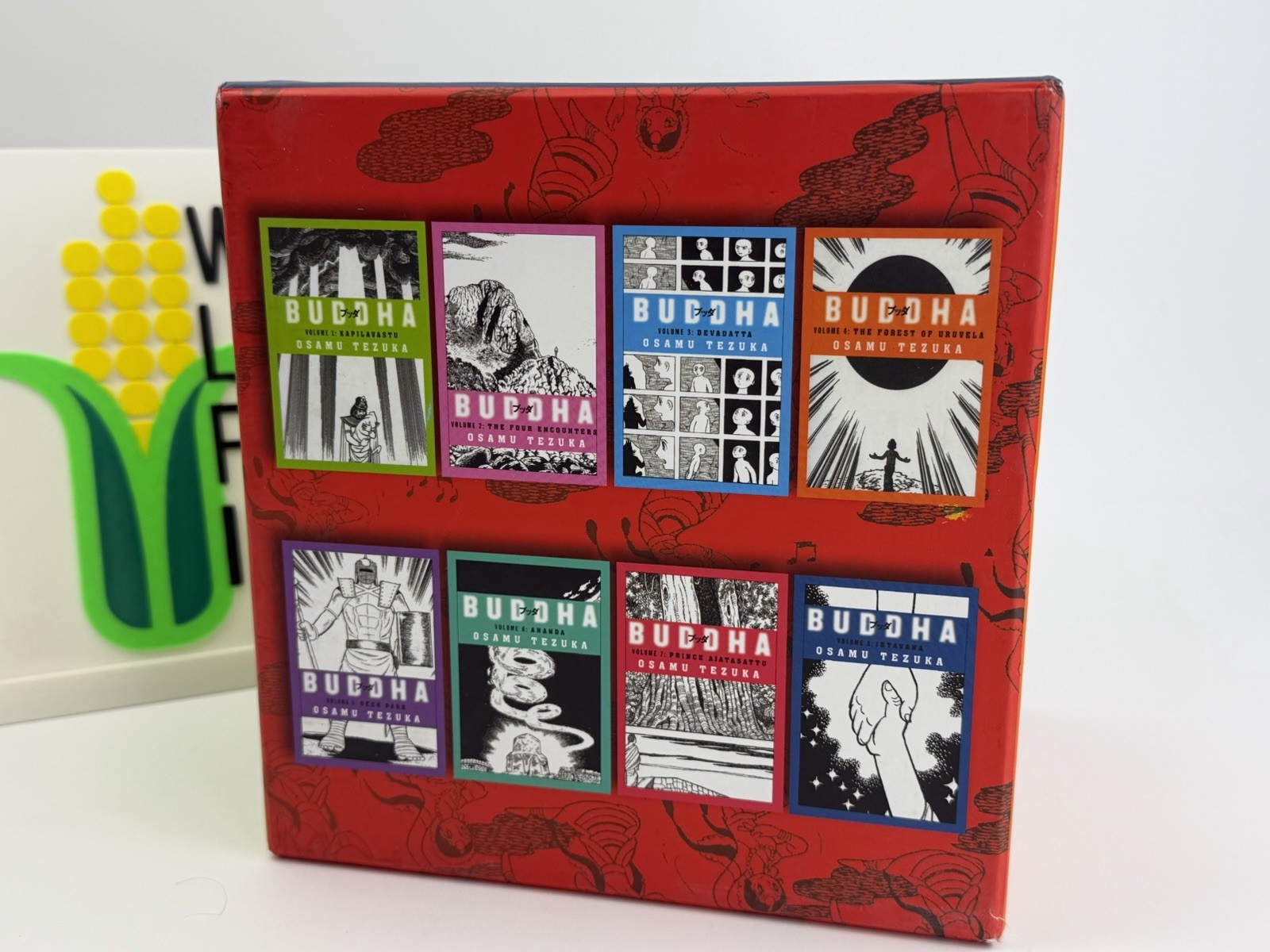 The Buddha 8 Books Collection Box Set By Osamu Tezuka NEW Paperback