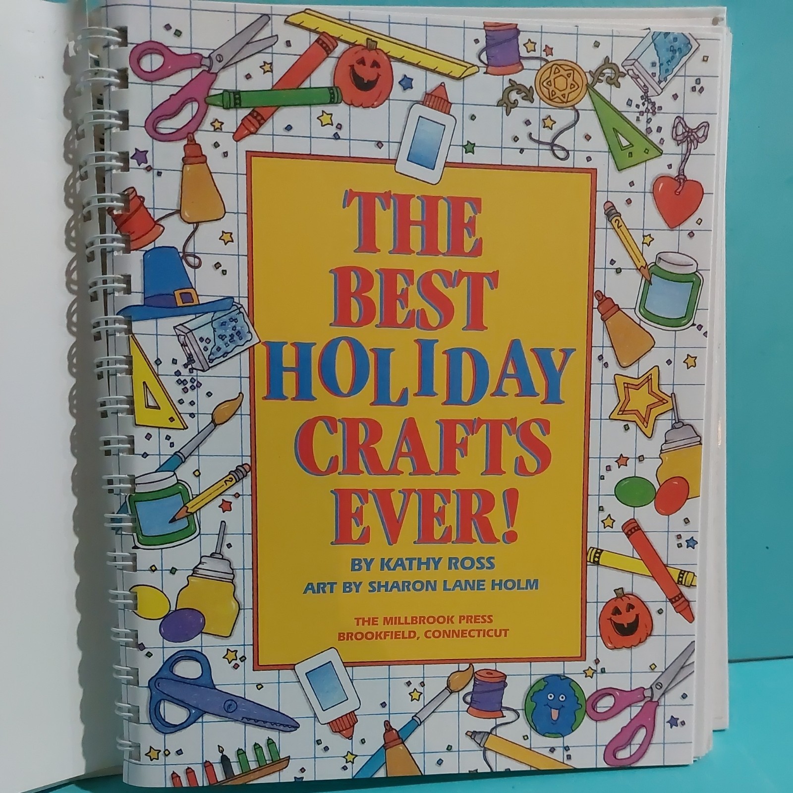 Best Holiday Crafts Ever! by Kathy Ross (1996, Hardcover) vintage 1996