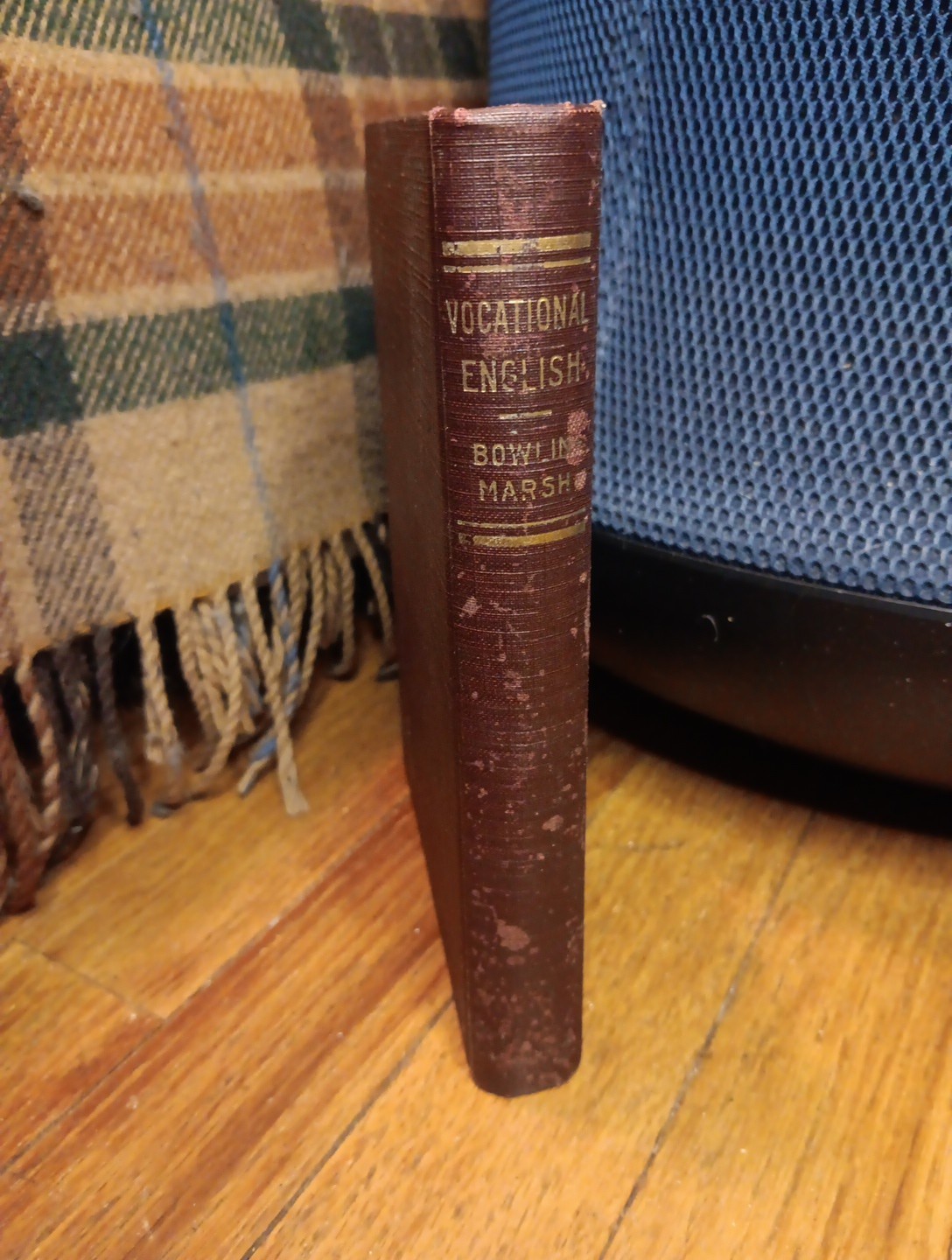 Antique 1918 Book – Vocational English for Commercial & Technical Schools antiq.