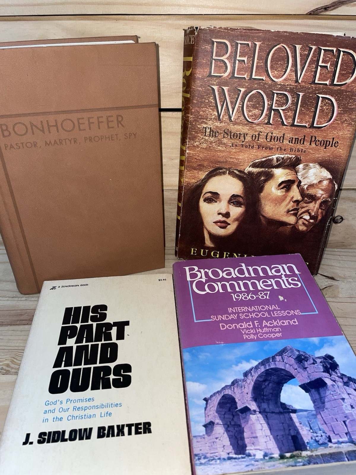 Lot of 15 Books Mixed Christian Titles Corrie Ten Boom Bonhoeffer Dobson Lucado