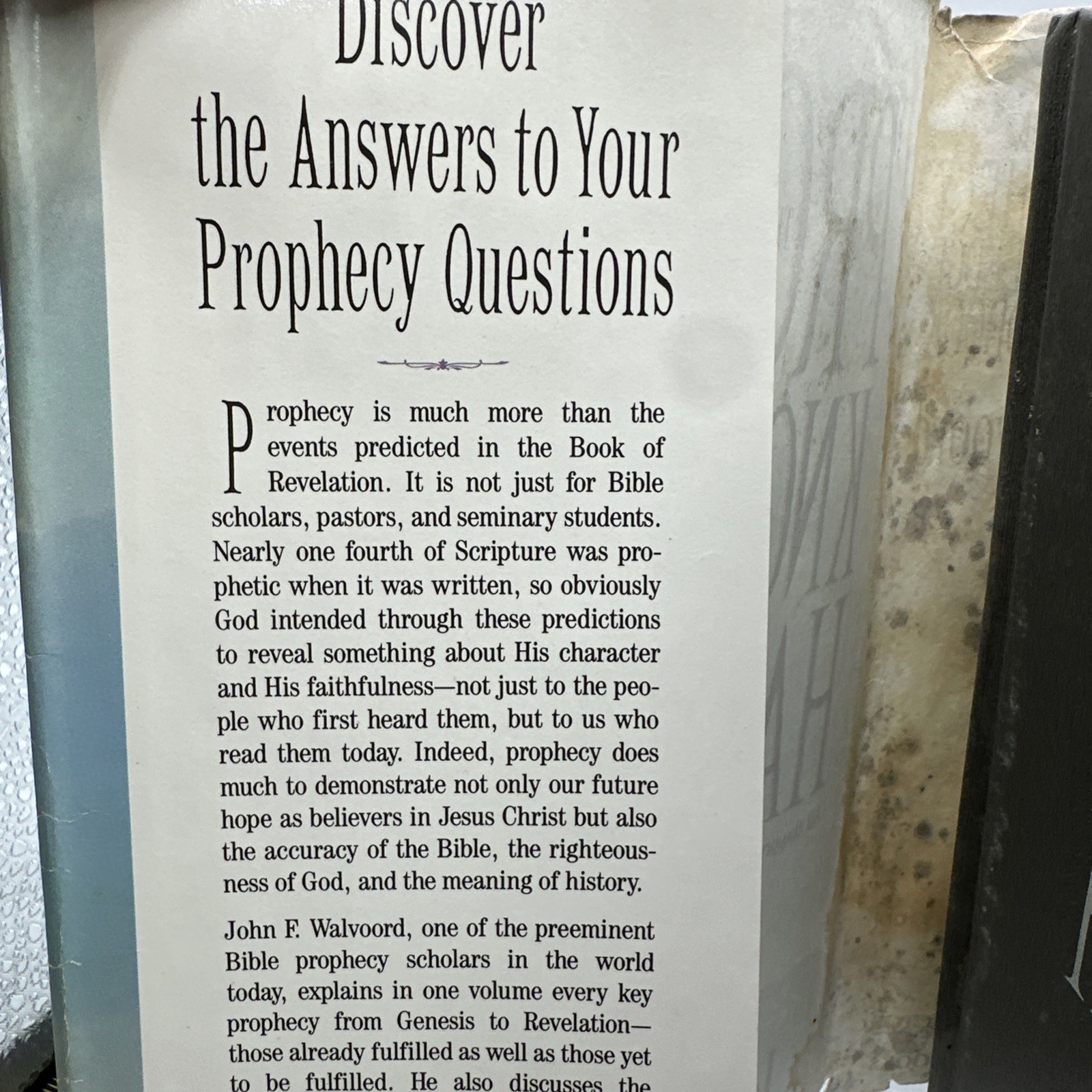 The Prophecy Knowledge Handbook: All the Prophecies of Scripture Explained 1984