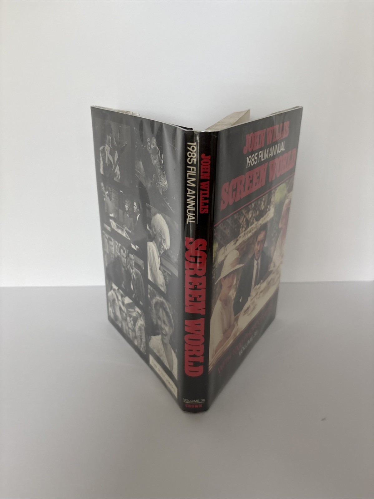 Screen World 1985 John Willis Film Annual Volume 36 Hardcover w/ plastic cover